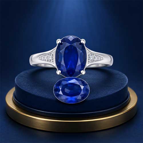Blue Sapphire (Neelam) Gemstone - Divinecart.in