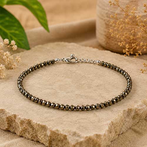 Pyrite Anklet - Divinecart.in
