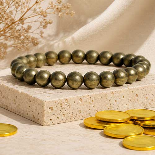 Pyrite Bracelet - Divinecart.in