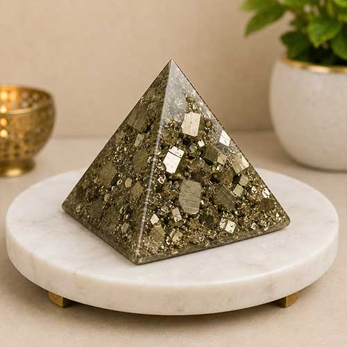 Pyrite Pyramid - Divinecart.in