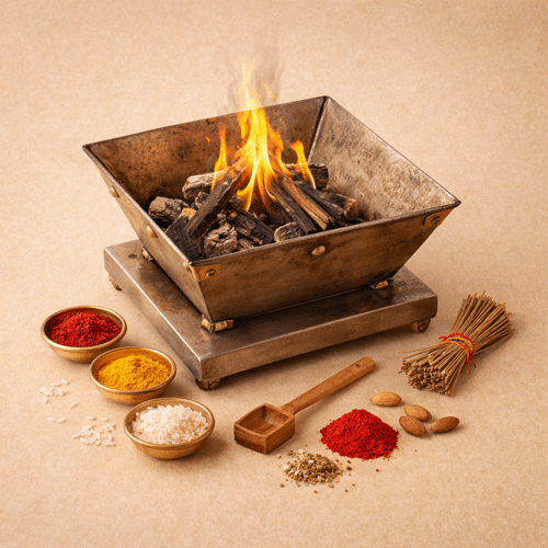 Hawan Kund & Samagri - Divinecart.in