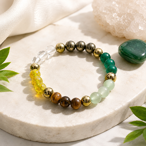 7 Chakra Prosperity Crystal Bracelet