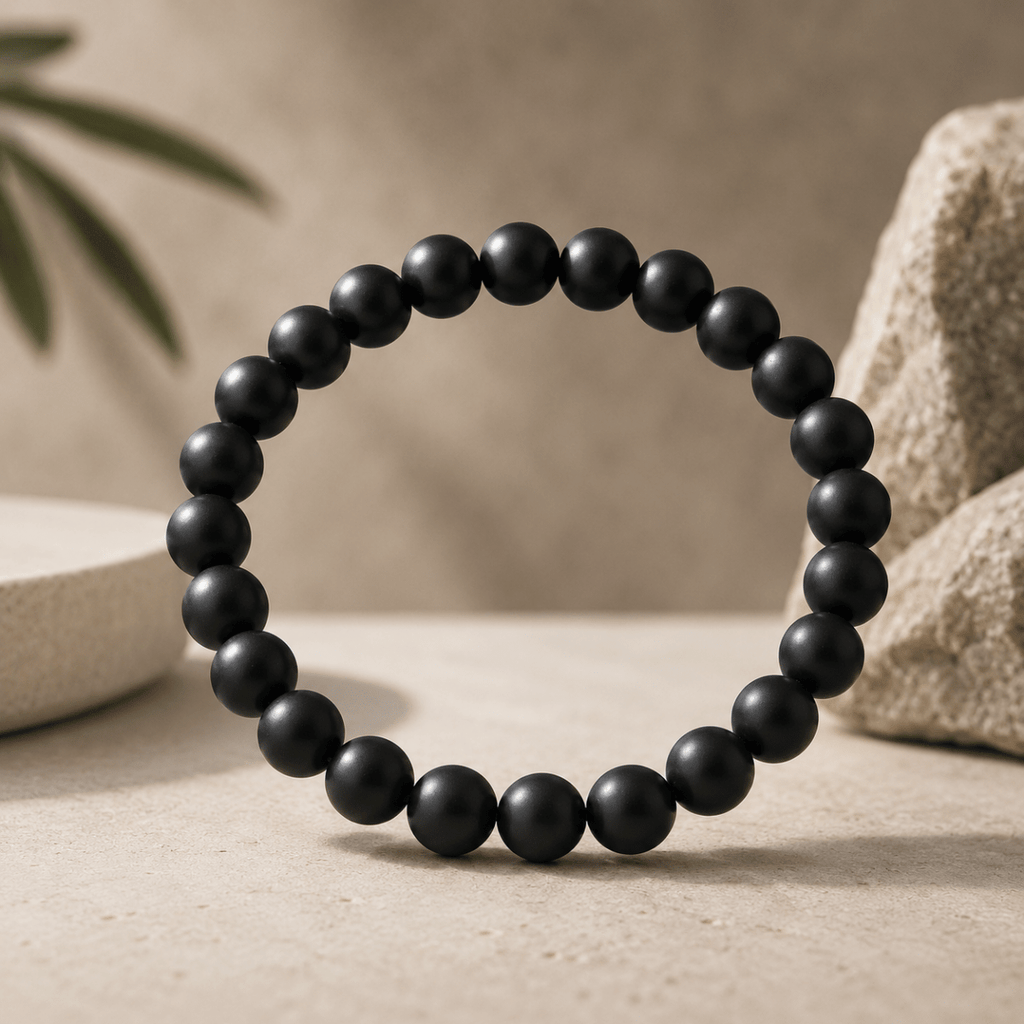 Shiv Silver Karungali Protection Bracelet - Divinecart.in