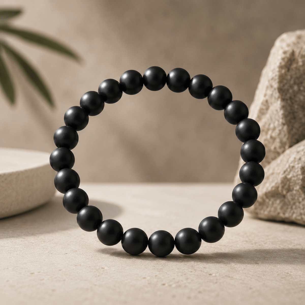 Shiv Silver Karungali Protection Bracelet - Divinecart.in