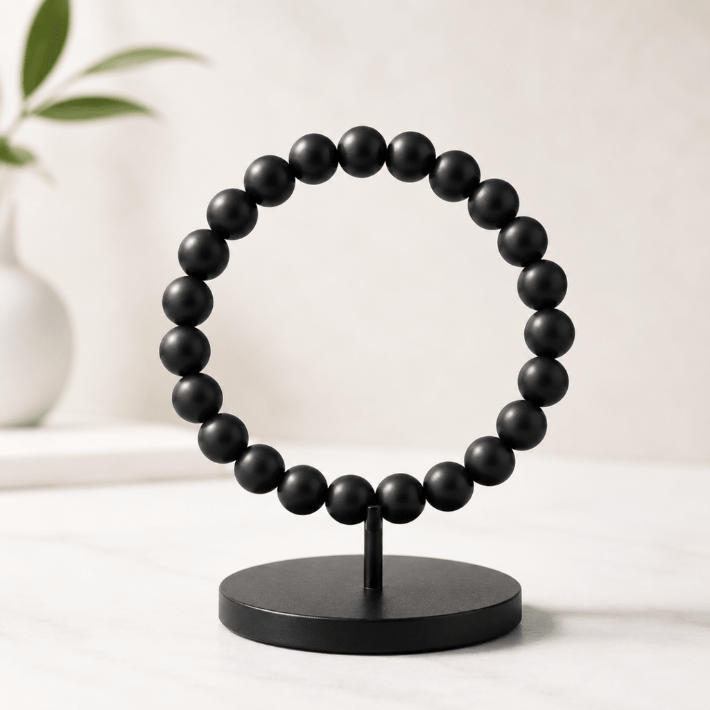 Shiv Silver Karungali Protection Bracelet - Divinecart.in