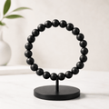 Shiv Silver Karungali Protection Bracelet - Divinecart.in