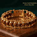 Divine Gold Rudraksha Power Bracelet - Divinecart.in