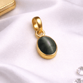 Certified Lahsuniya (Cat's Eye) Gemstone Pendant - Divinecart.in