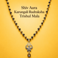 Shiv Aura Karungali Rudraksha Trishul Mala - Divinecart.in