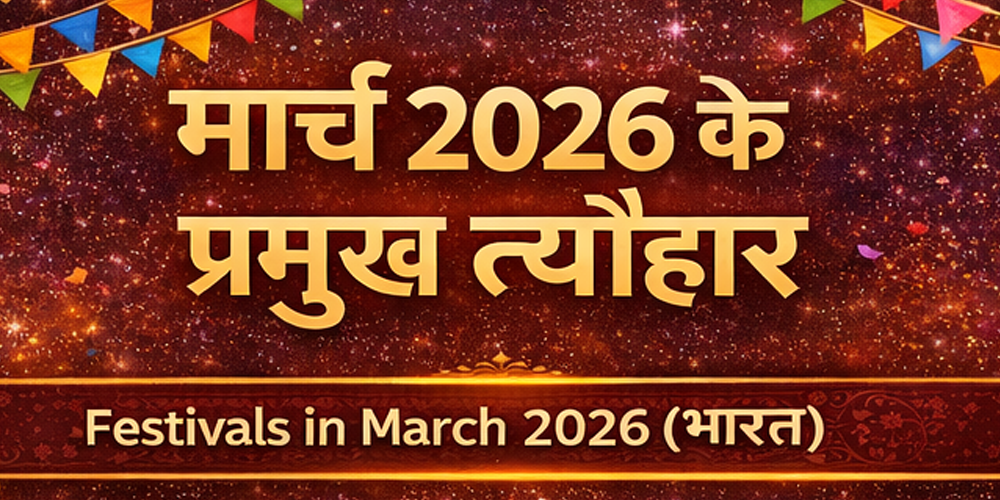 Festivals of March 2026